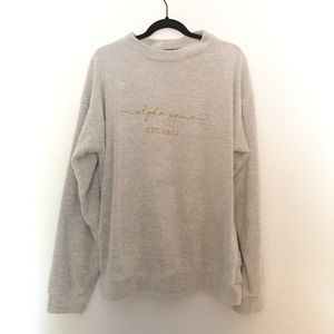 Alpha Gam Wooly Threads Sweatshirt